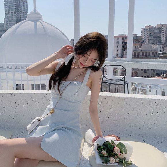 Brand New Blue Dress - Picture 2 of 2